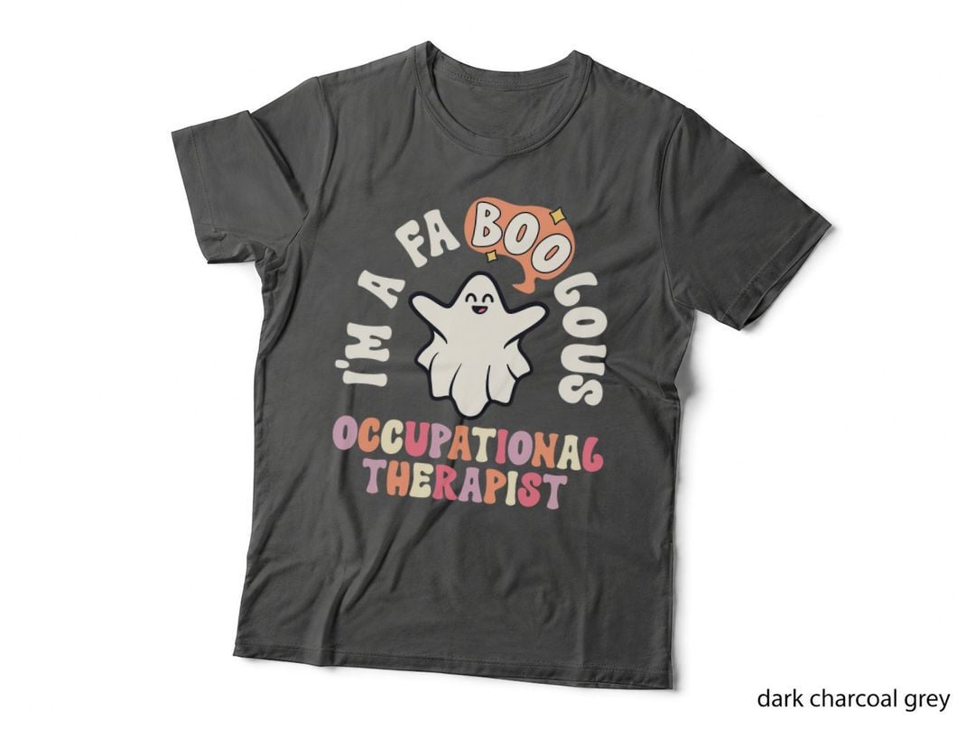 Retro Halloween Occupational Therapist Vintage Therapy OT T-Shirt