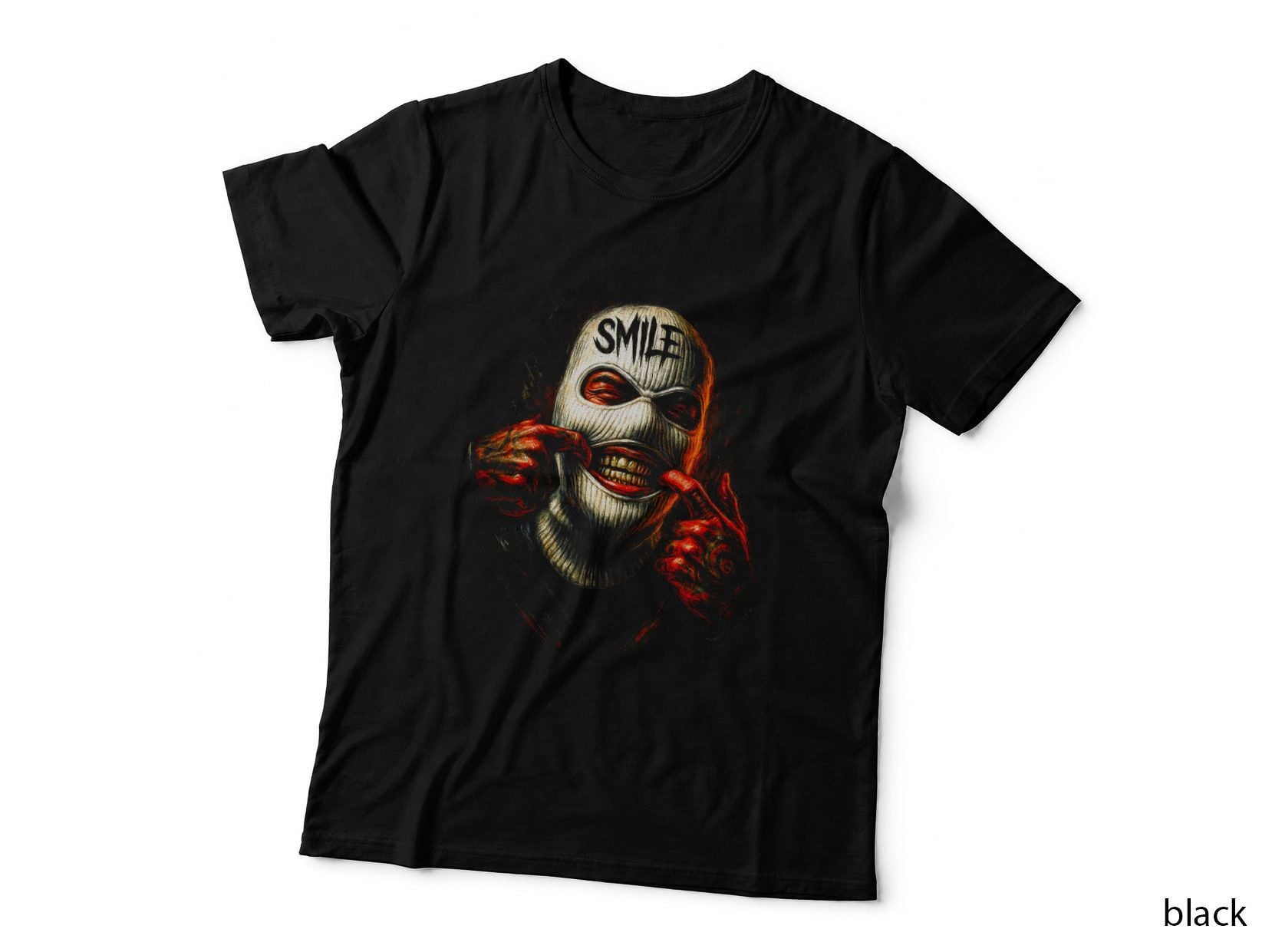 Skull Art Print, Gothic Horror Apparel, Spooky Season T-Shirt