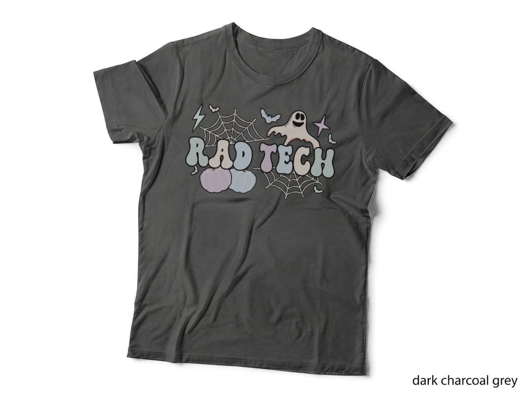 Spooky Radiology Tech Halloween Rad Technologist Rad Tech T-Shirt