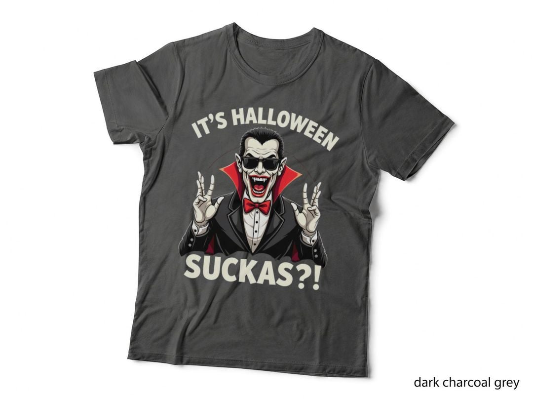 Spooky Vampire Halloween, It's Halloween Suckas! T-Shirt
