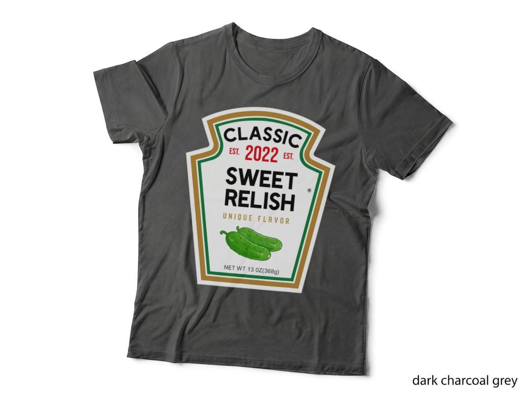 Sweet Relish DIY Halloween Costume Condiment Green Pickle T-Shirt
