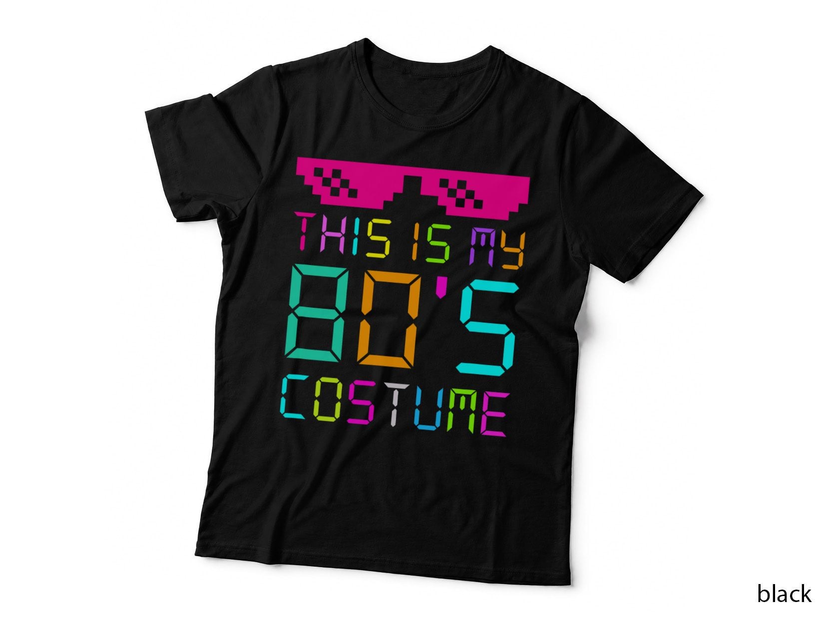 This Is My 80s Costume - Fancy Dress Party Idea Halloween T-Shirt