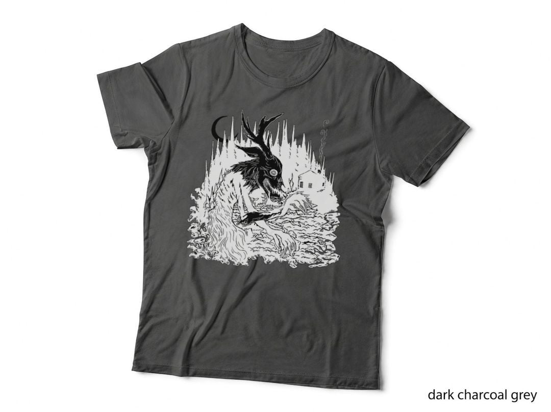 Wendigo - the Cryptid Cannibal Spirit of the Horror Forest T-Shirt