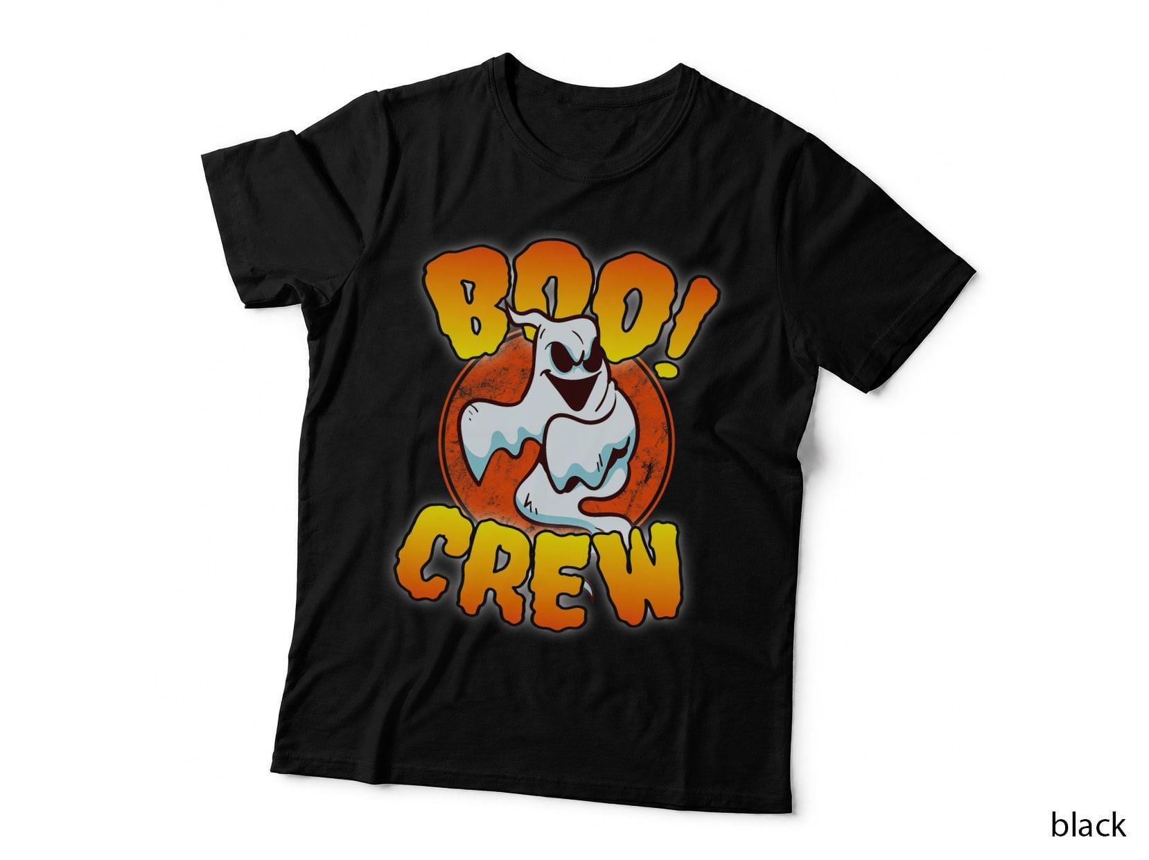 Boo Crew, Ghost - Cute Matching Halloween Costume T-Shirt