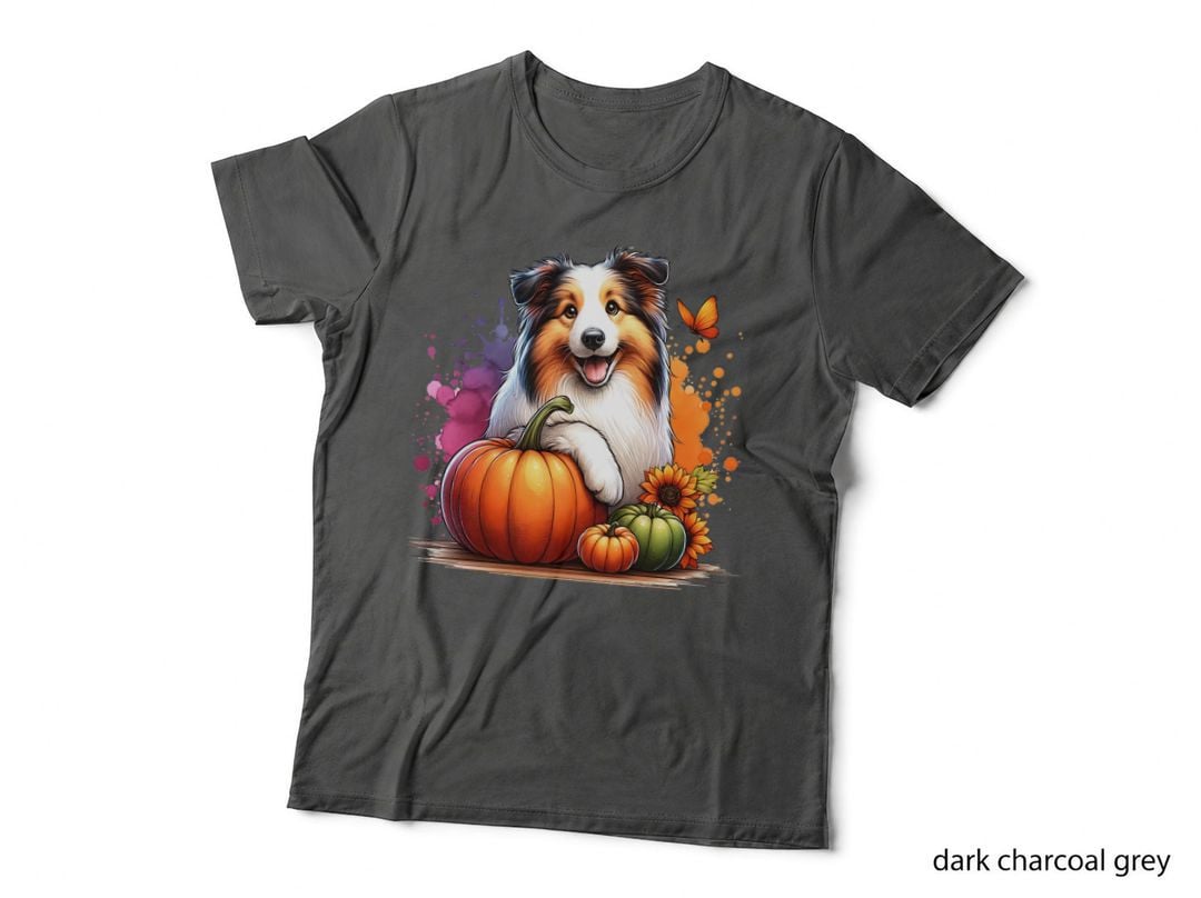 Border Collie Pumpkin Halloween, Dog Lover, Cute T-Shirt