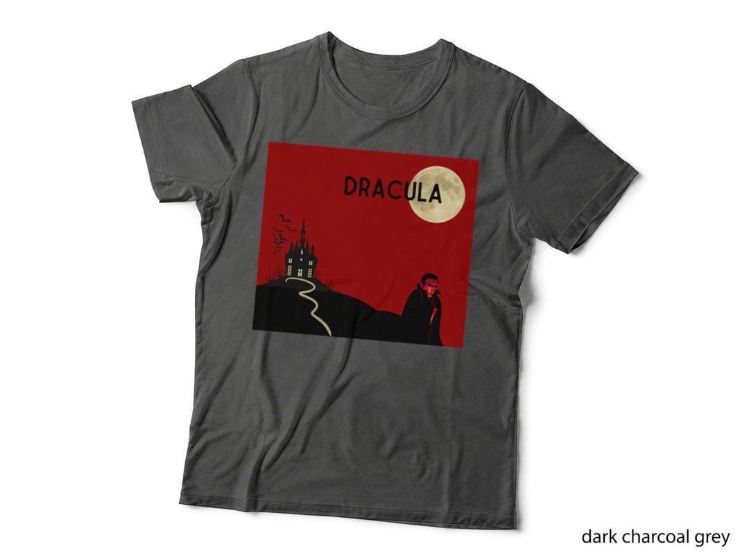 Bram Stokers Dracula 1897 Count Vampire Horror T-Shirt