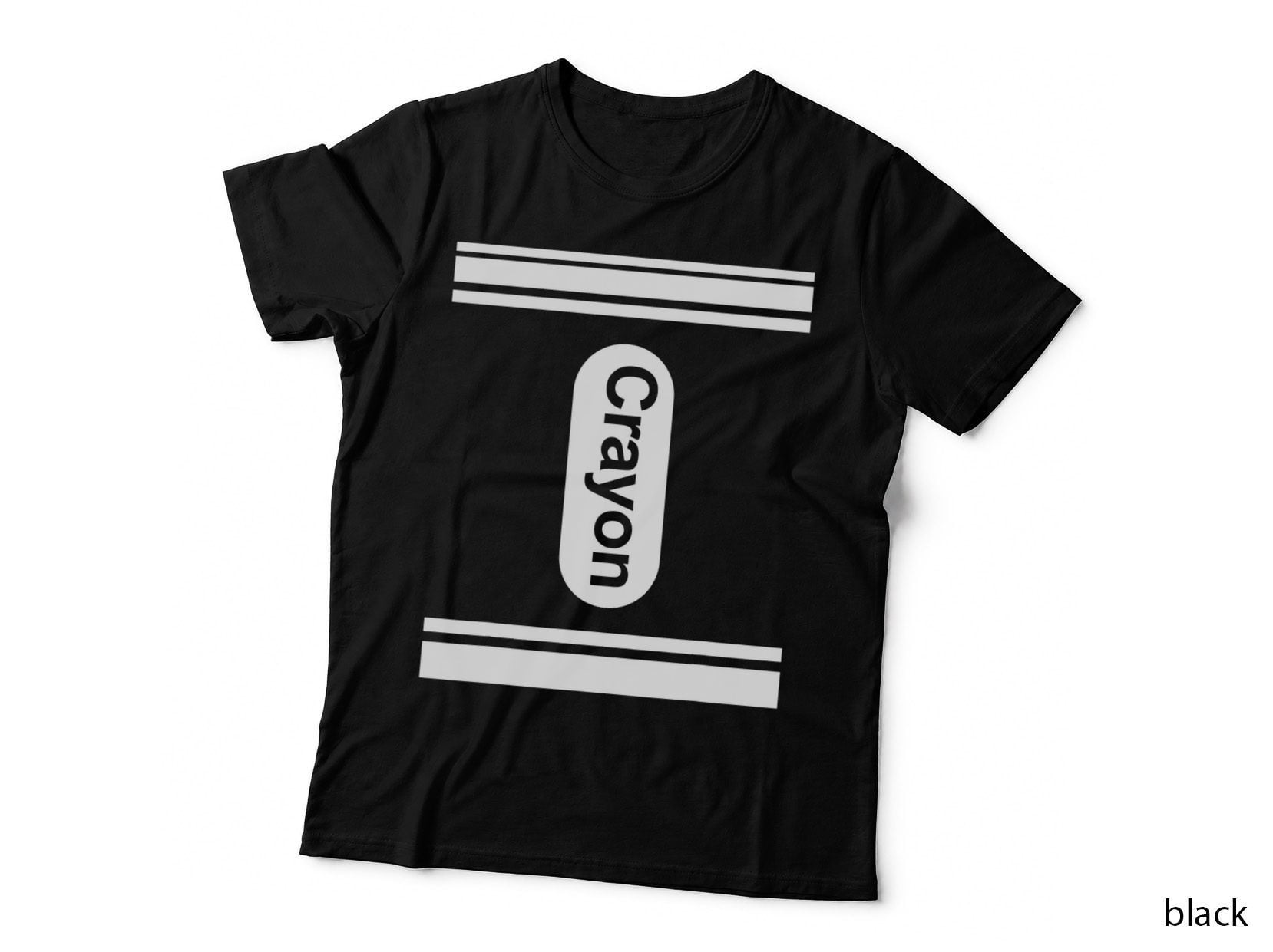 Crayon Box Matching Halloween Costume Couple Friend Group T-Shirt