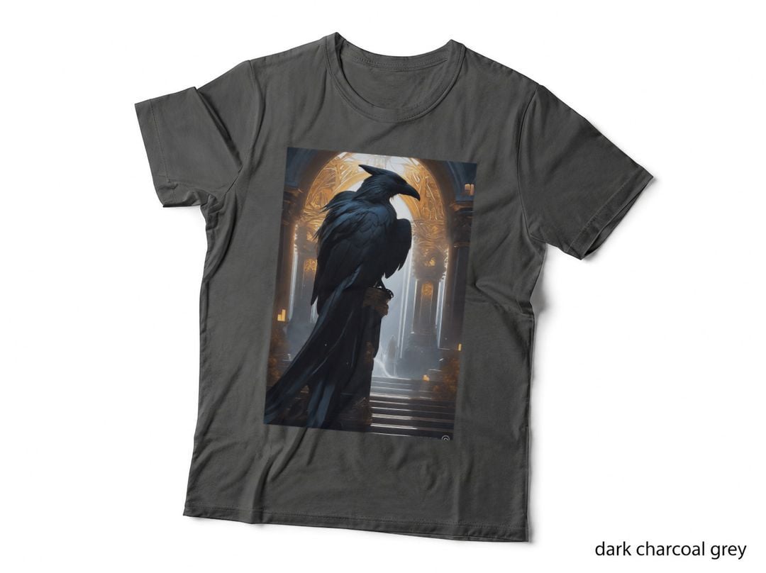 Cryptid Chronicles Lovecraftian Horror Raven Fantasy Magic T-Shirt