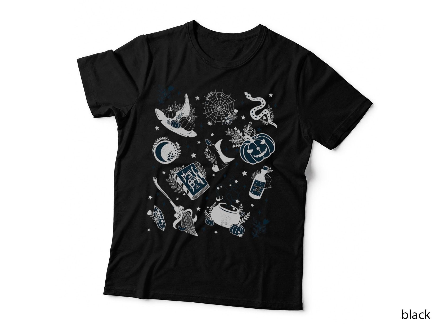 Cute Retro Witchcraft Witch Halloween T-Shirt