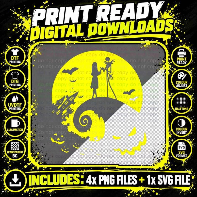 F0. NEW Batcheshalloweenhalloween-005Horror Movie Lazy Png SVG Digital Bundle