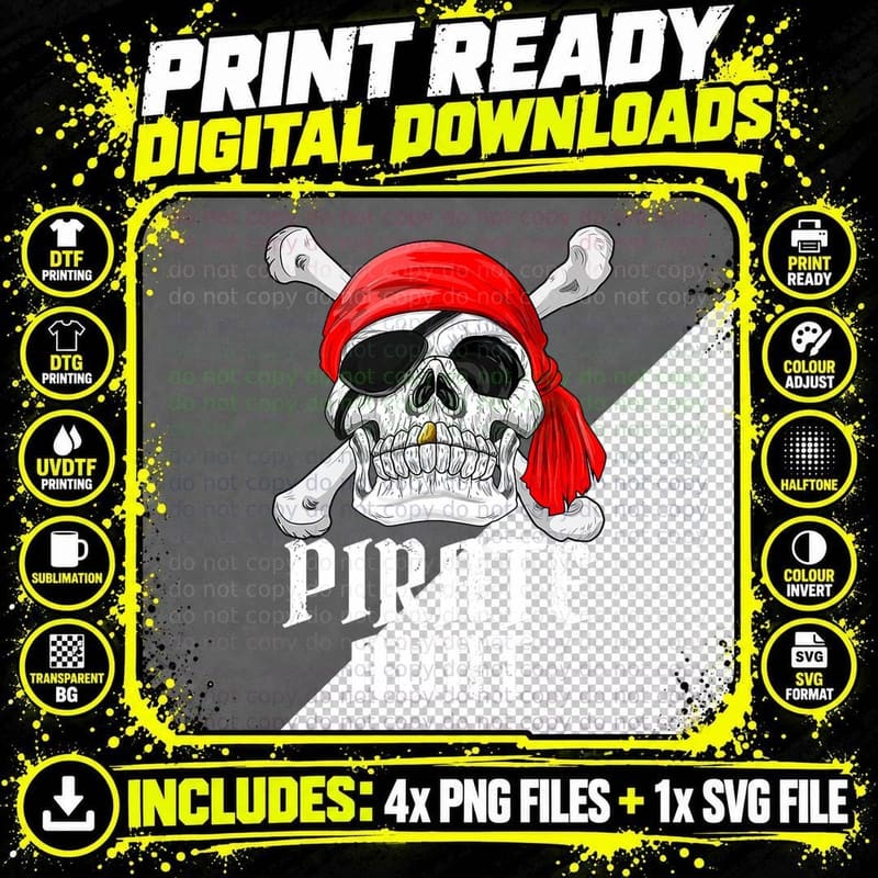 F0. NEW Batcheshalloweenhalloween-005Womens Pirate Png SVG Digital Bundle