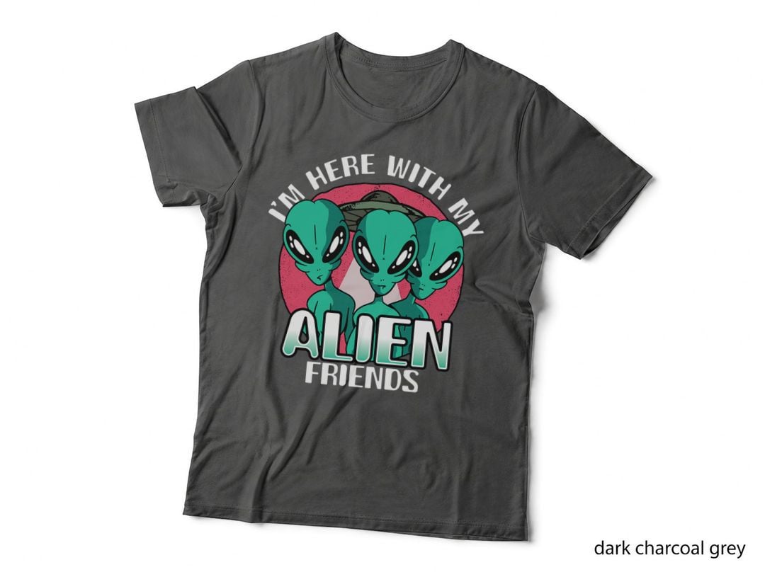 Funny Alien Friend Space Extraterrestrial Alien Halloween T-Shirt