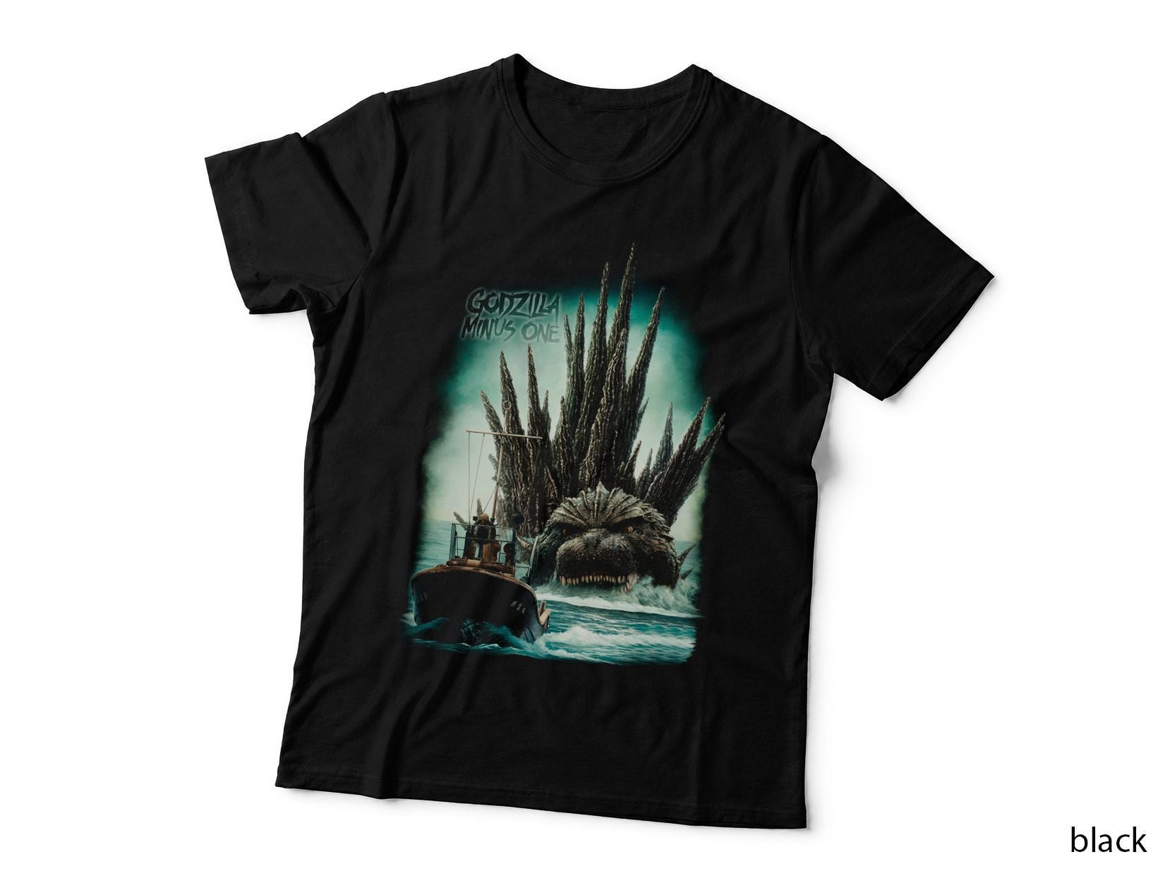 Godzilla Minus One T-Shirt, Monster Movie Fan Tee, Horror Apparel