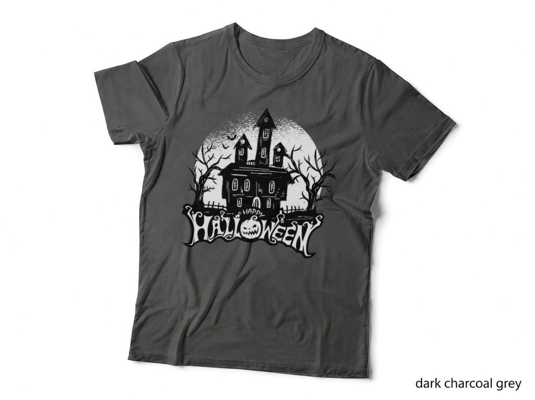 Happy Halloween Lazy Halloween Costume Spooky Haunted House T-Shirt