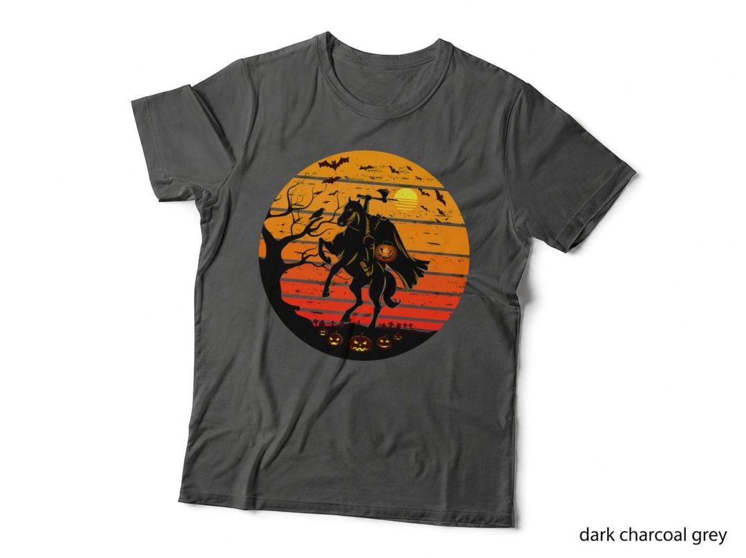Headless Horseman Urban Legend Shirt Halloween Pumpkin T-Shirt