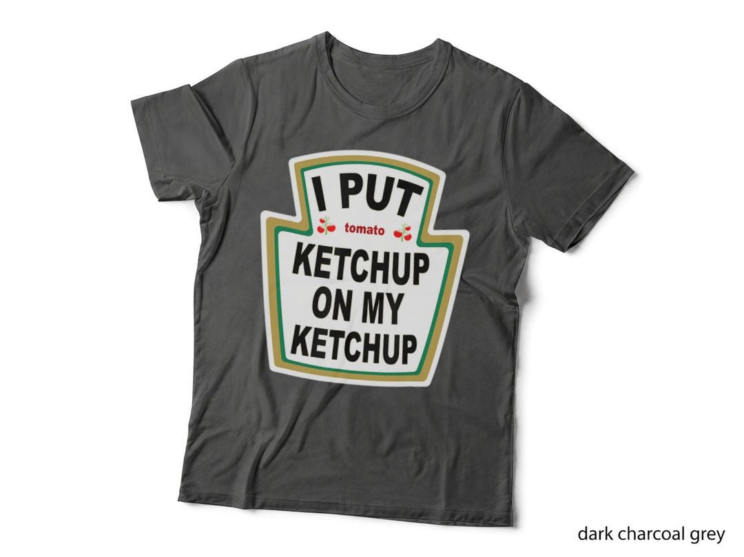 I Put Ketchup on My Ketchup Vintage Shirt Halloween Costume T-Shirt