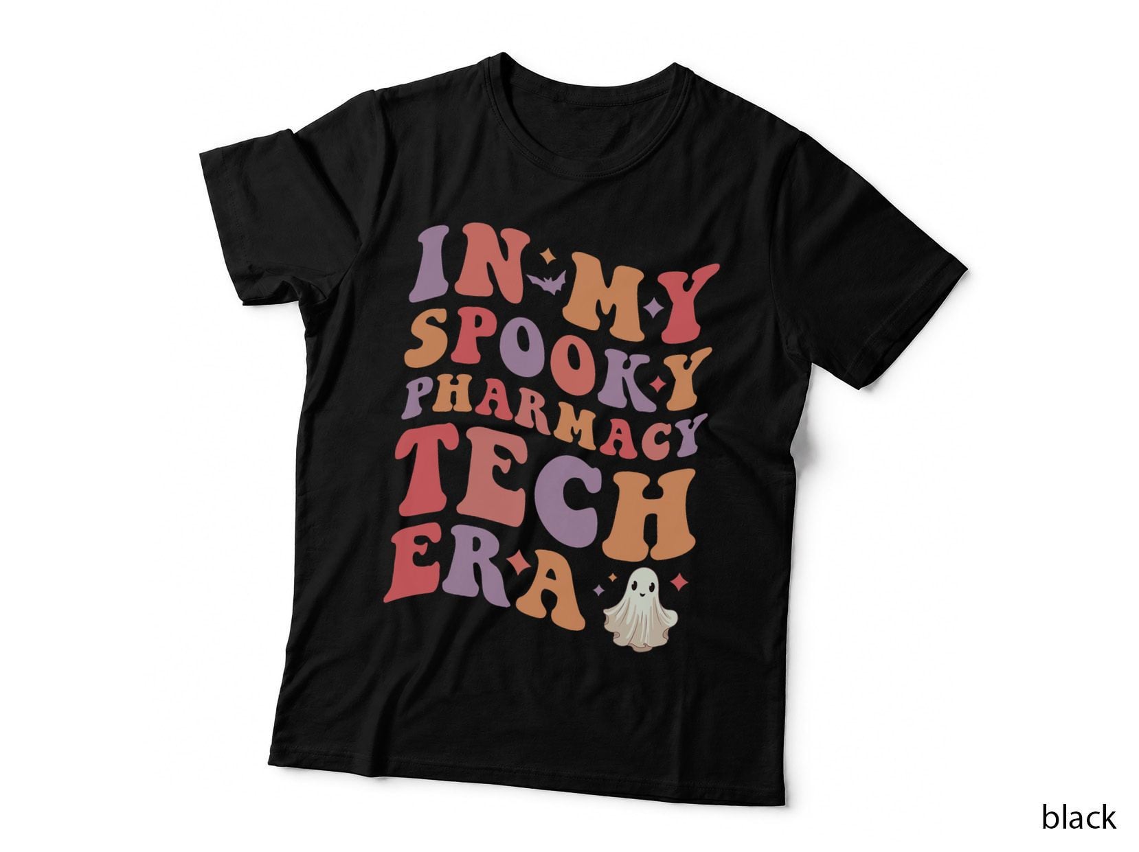 In My Spooky Pharmacy Tech Era Halloween Funny Pharmacy Tech T-Shirt