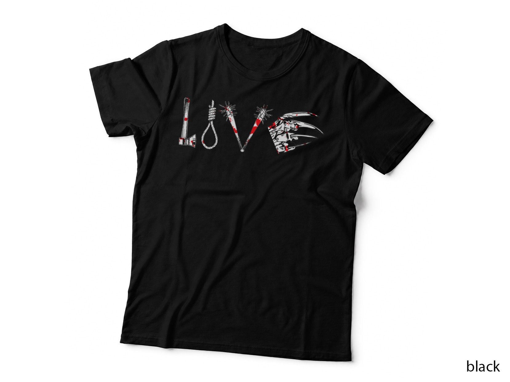 Love Horror Movie Halloween Horror Flick Movie Lover T-Shirt