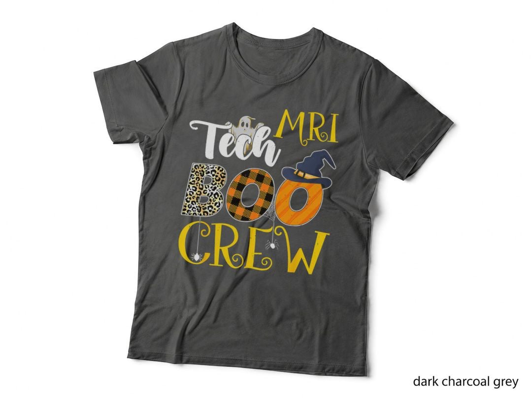 MRI Tech Boo Crew Cute Ghost Halloween Costume Nursing Gift T-Shirt