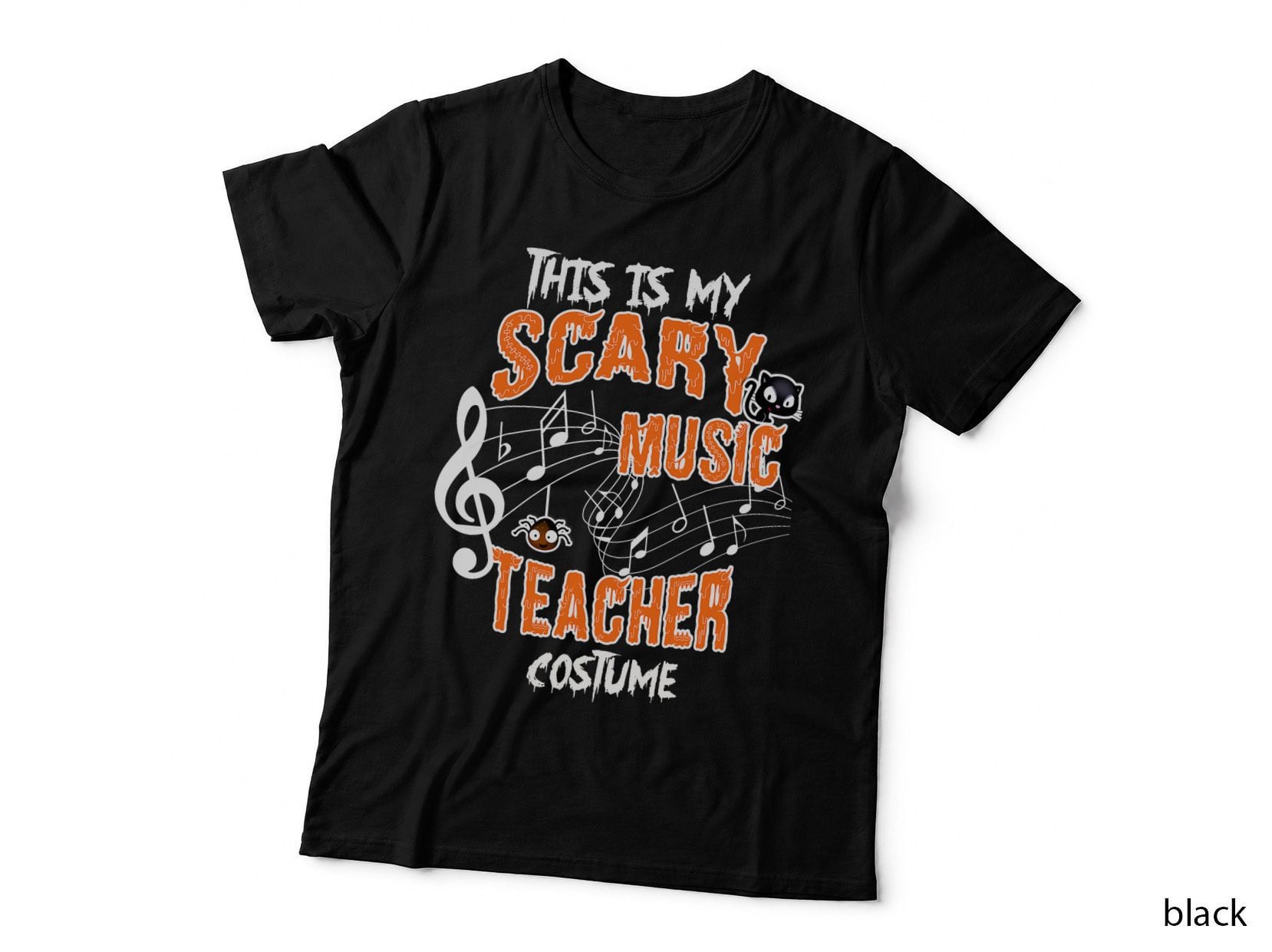 Music Teacher Halloween Costume Tshirt!