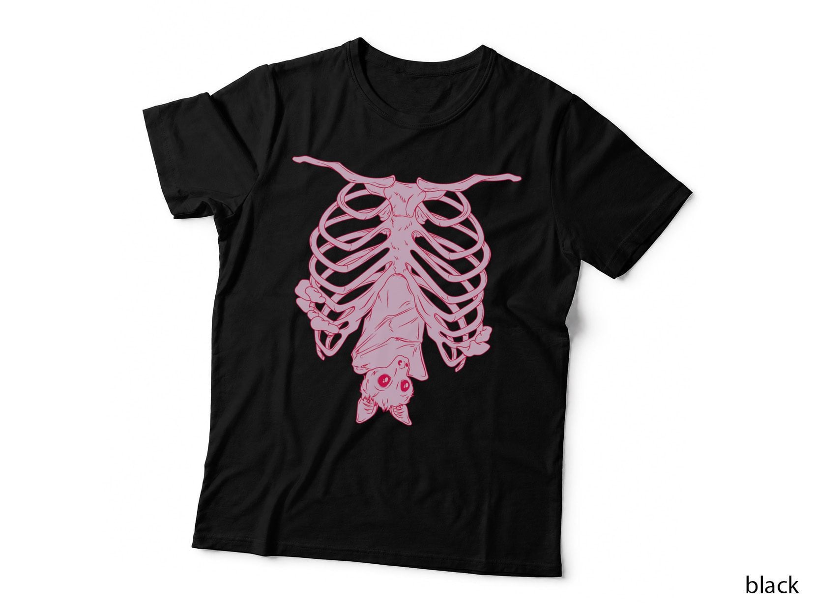 Nu Goth, Witchy Pastel Goth Aesthetic, Creepy Cute Bat T-Shirt