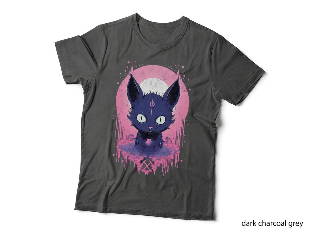 Pastel Goth Aesthetic Kawaii Creepy T-Shirt