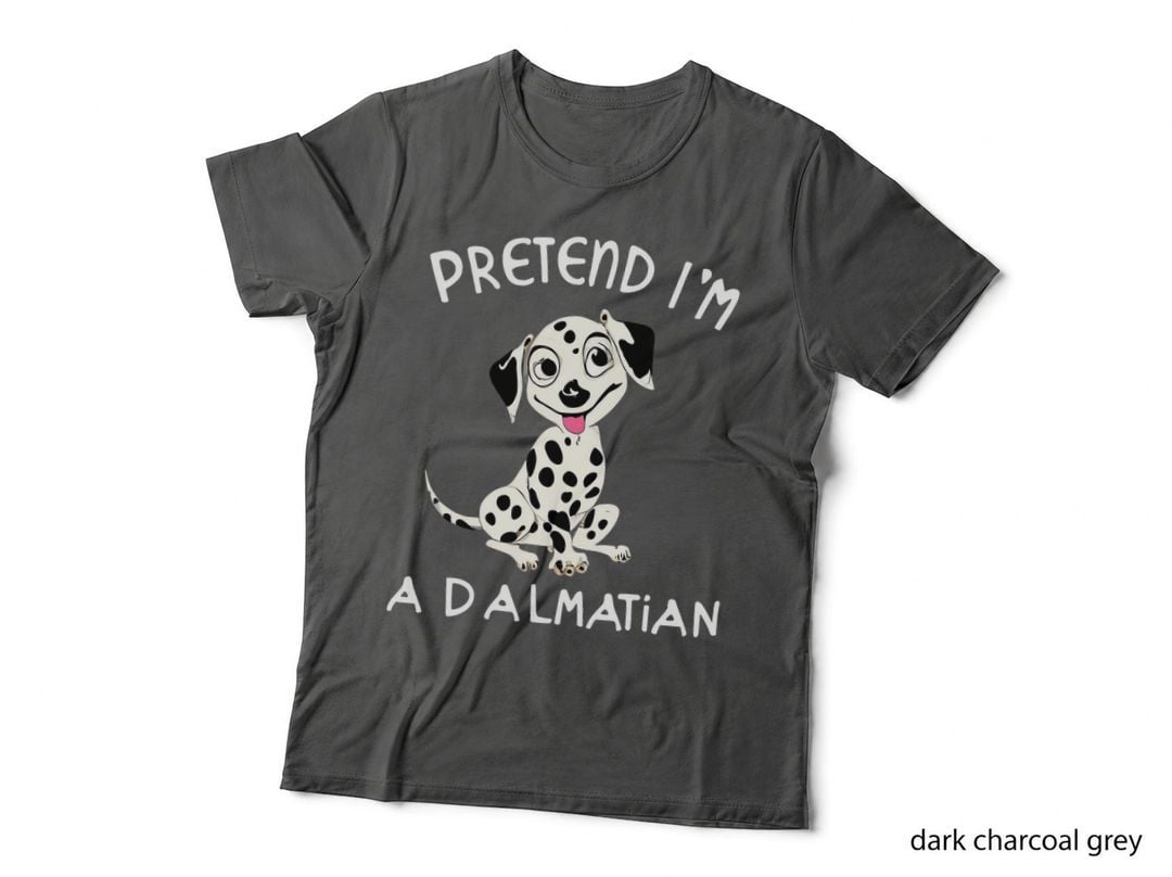 Pretend I'm a Dalmatian Dog Halloween DYI Costume T-Shirt
