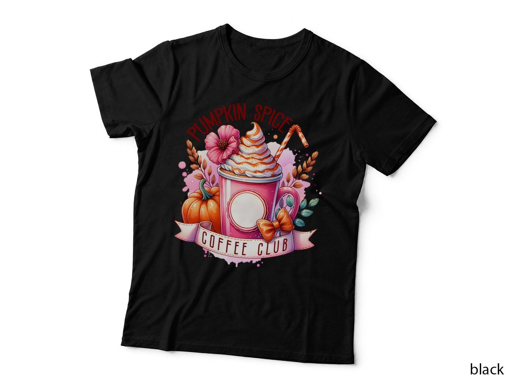 Pumpkin Spice Coffee Club, Retro Vintage, Funny Aesthetic, Gift T-Shirt