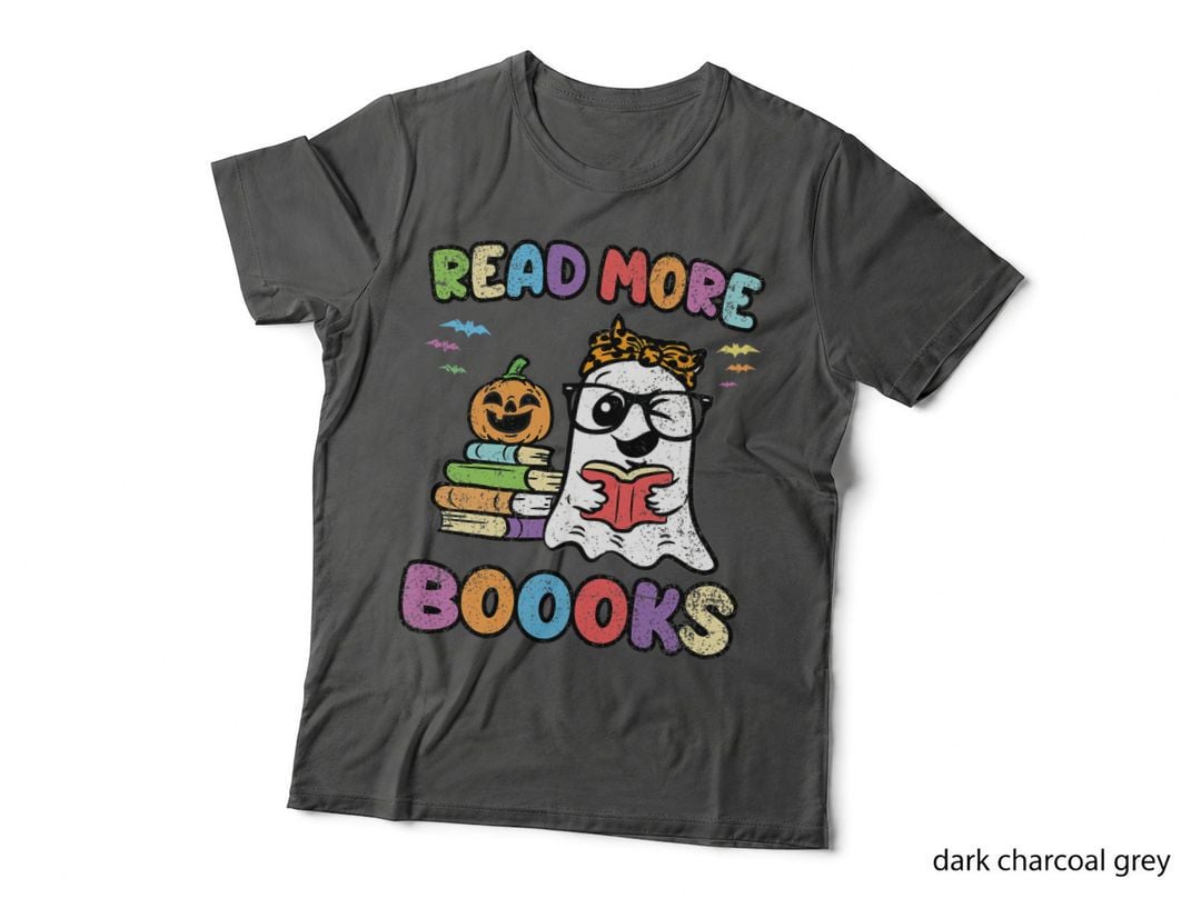 Read More Books Halloween Costume Reading Teacher Librarian T-Shirt