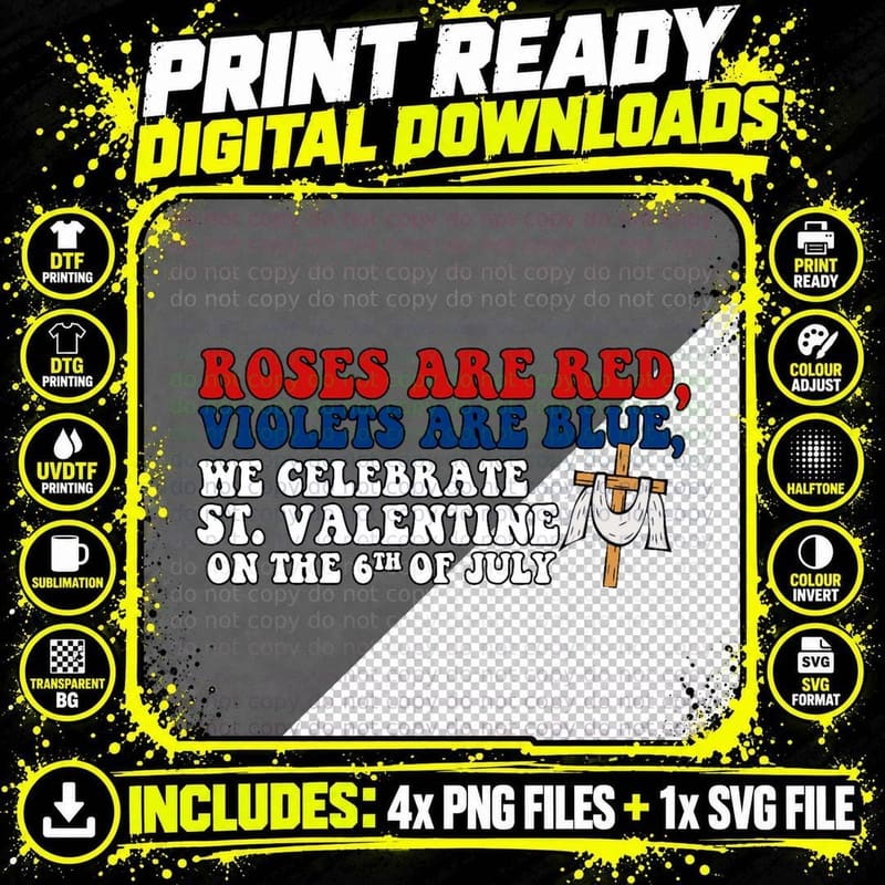 Roses Are Red I'm Dead Inside Funny Skeleton Valentine Png SVG Digital Bundle