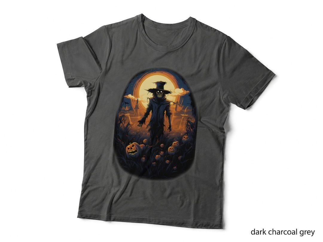 Scarecrow Scary Spooky Halloween Costume for Men Woman Adult T-Shirt