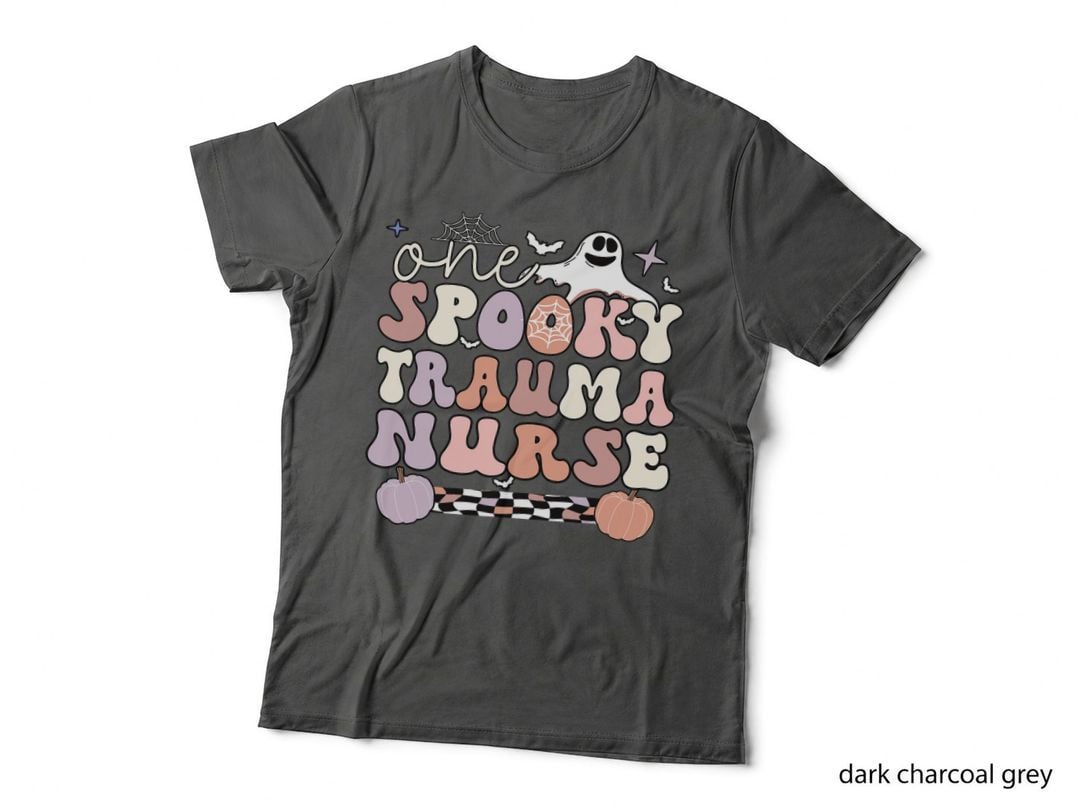 Spooky Trauma Nurse Halloween Trauma Nursing T-Shirt