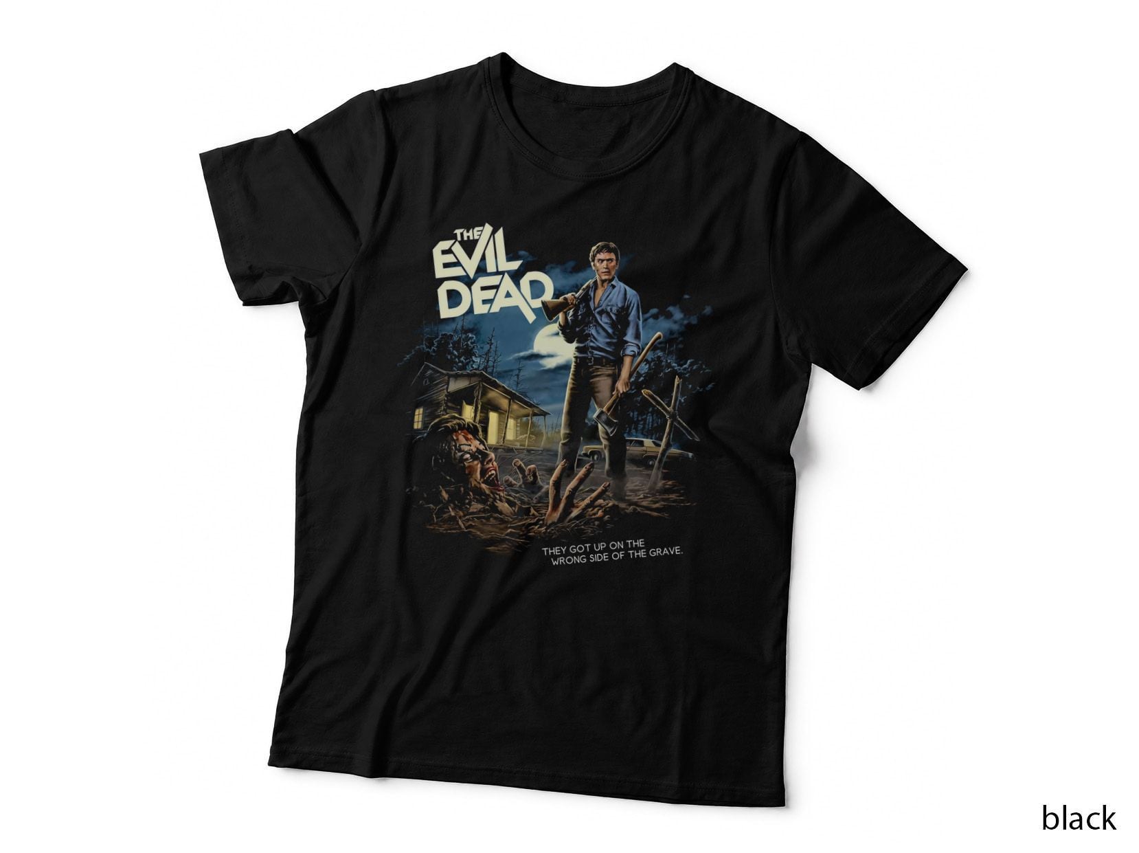 The Evil Dead Horror Movie Fan T-Shirt, Halloween Costume, Slasher Tee