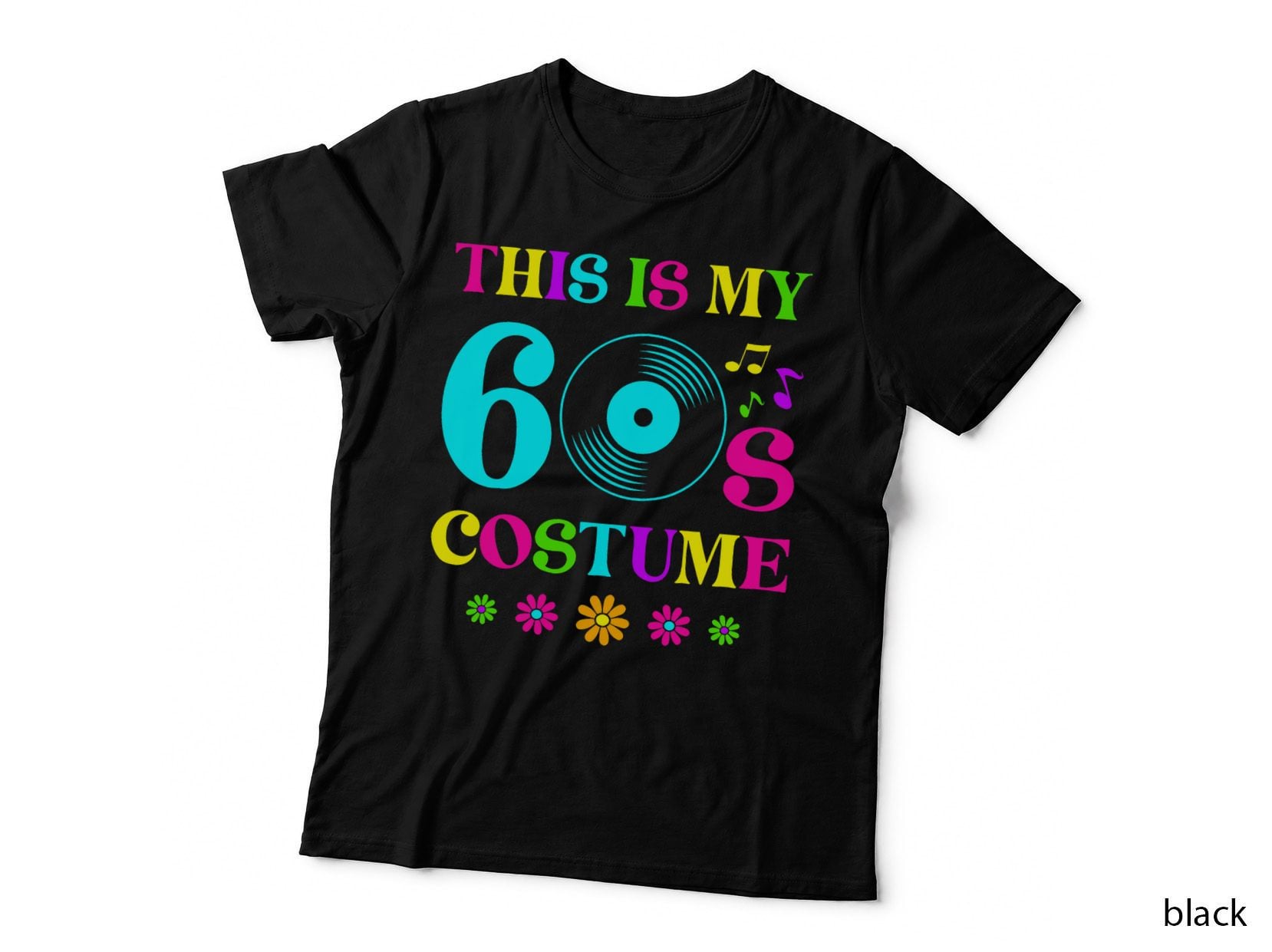 This Is My 60's Bro Costume Retro Halloween 1960s 60's Party T-Shirt