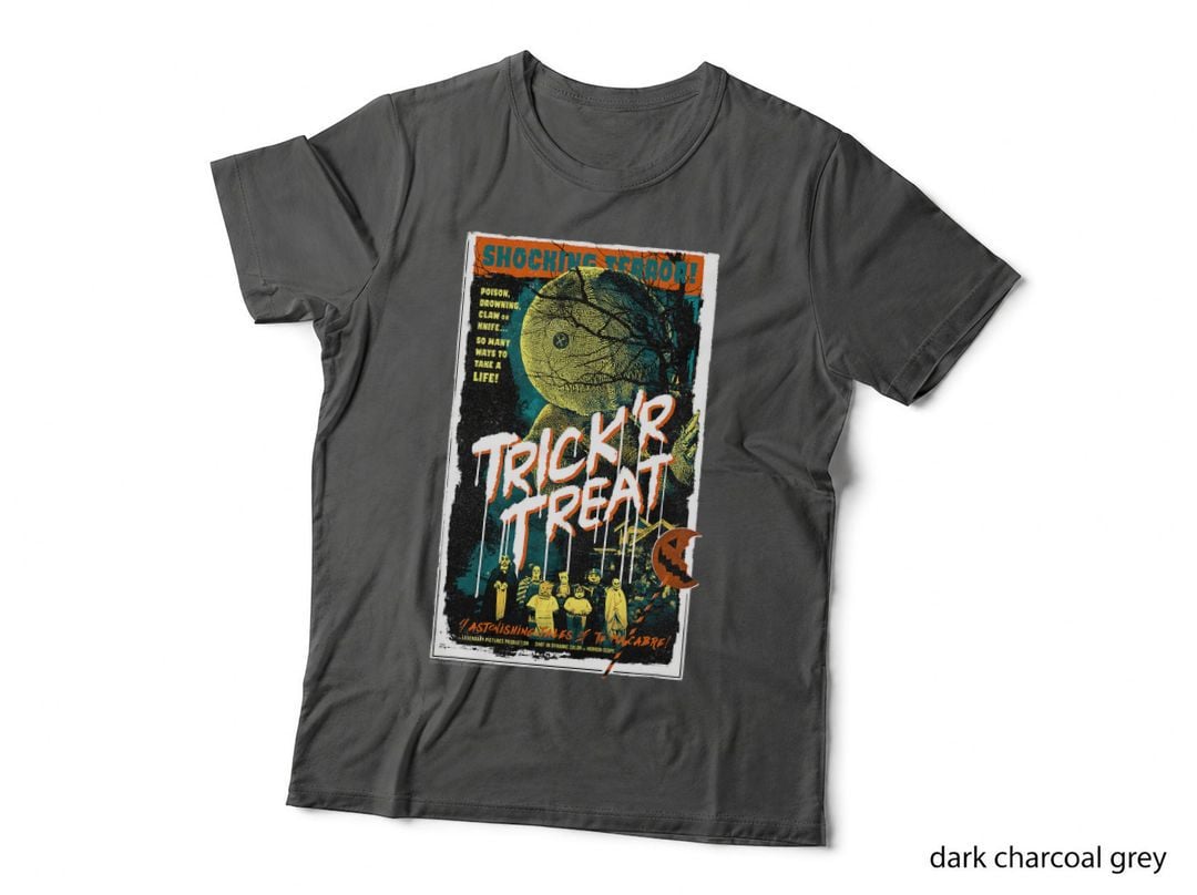 Trick 'R Treat - Tales of the Macabre Retro Poster T-Shirt