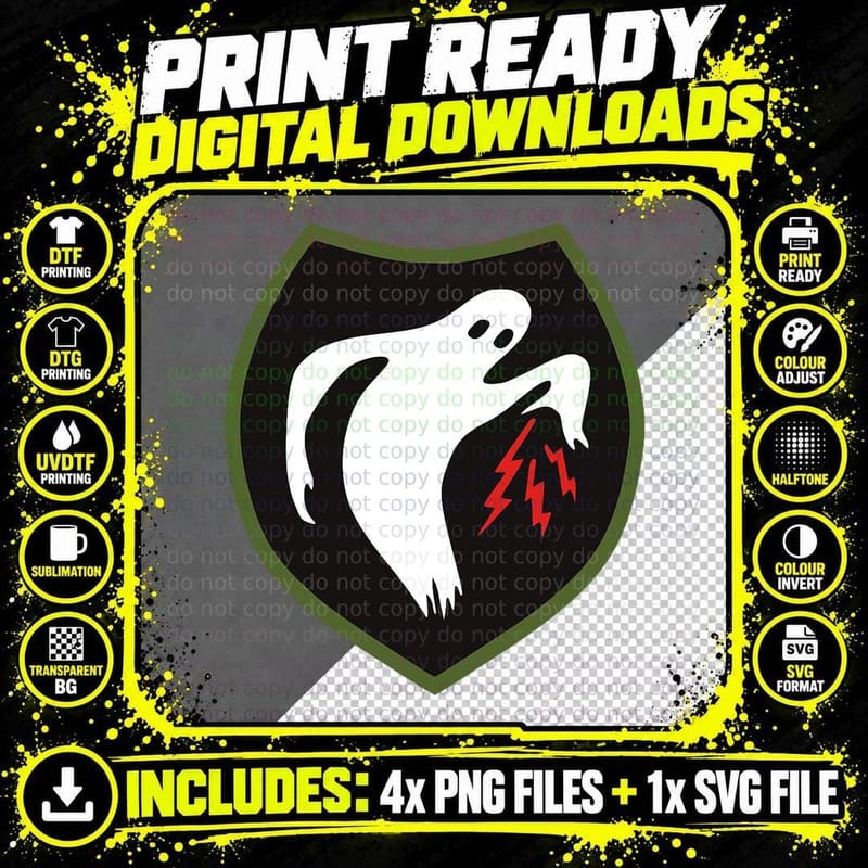 WW2 Ghost Army Patch 23rd Special Troops T-Shirt Png SVG Digital Bundle