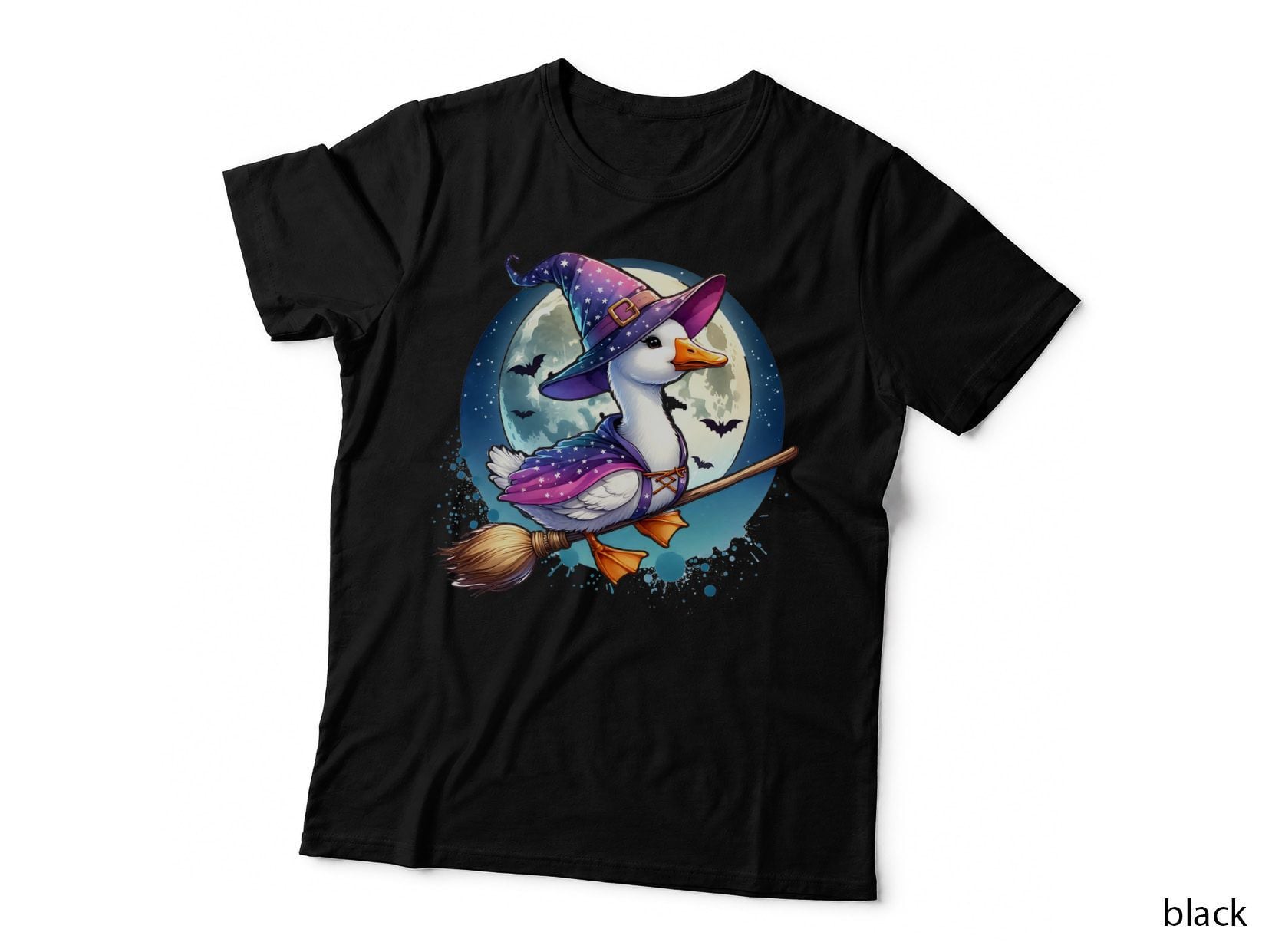 Witch Goose Halloween, Horror, Cute T-Shirt