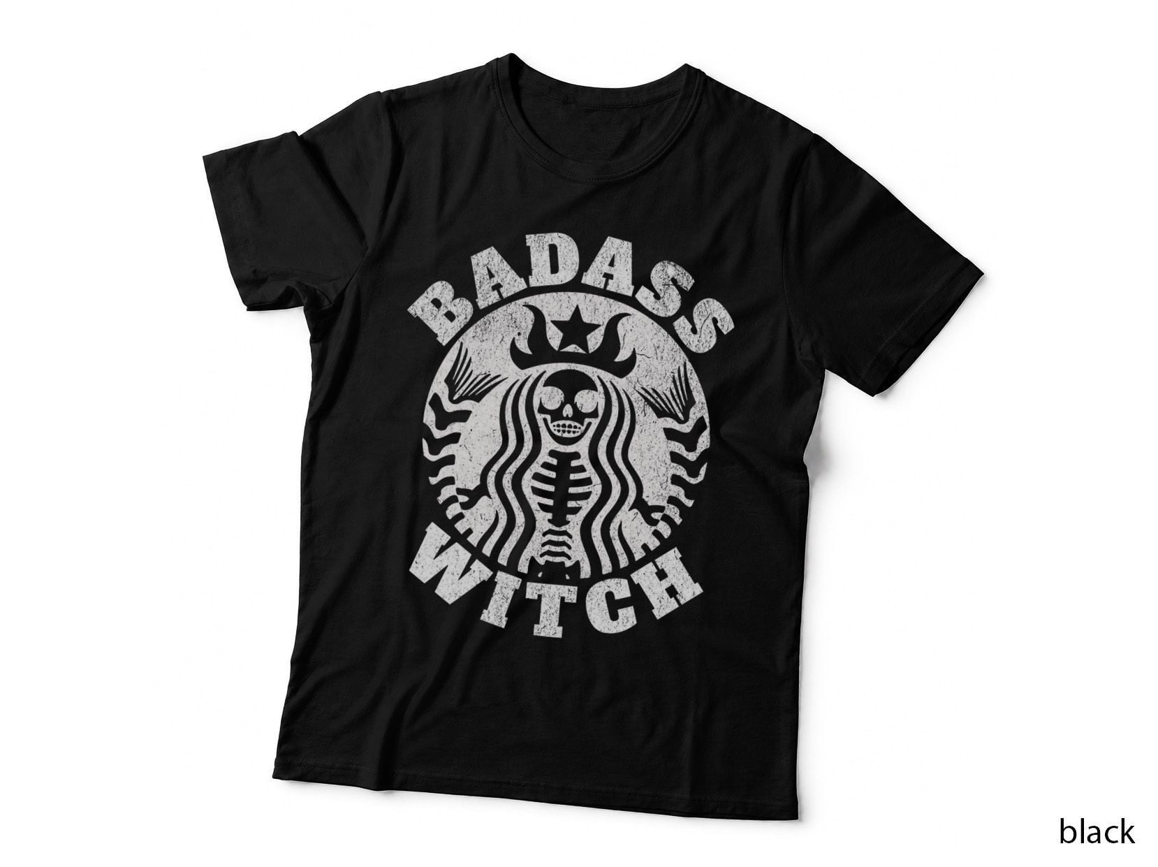 Badass Witch Women Basic Witch T-Shirt