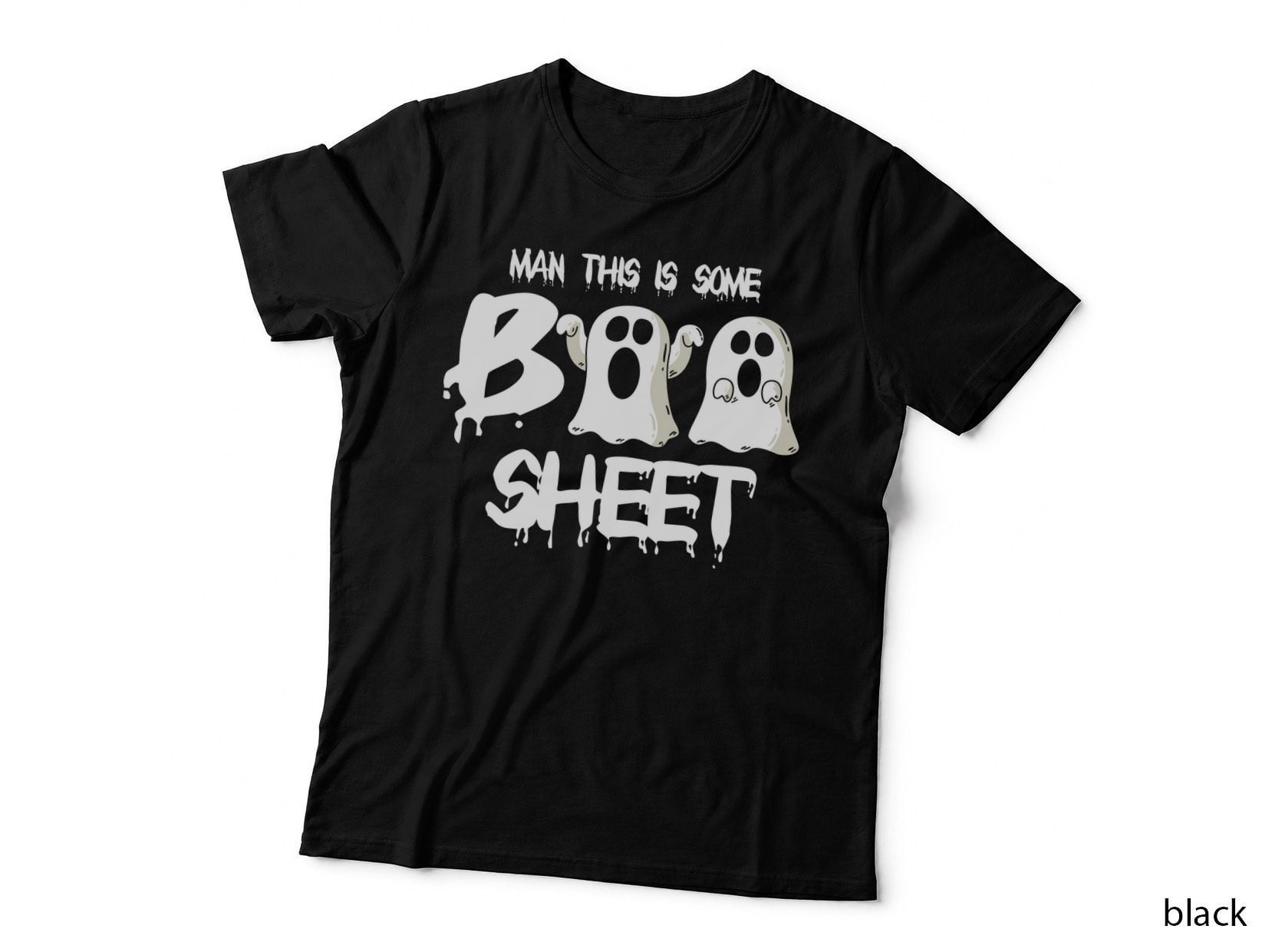 Boo Sheet T-Shirt, Boo Sheet Print, Halloween Costume