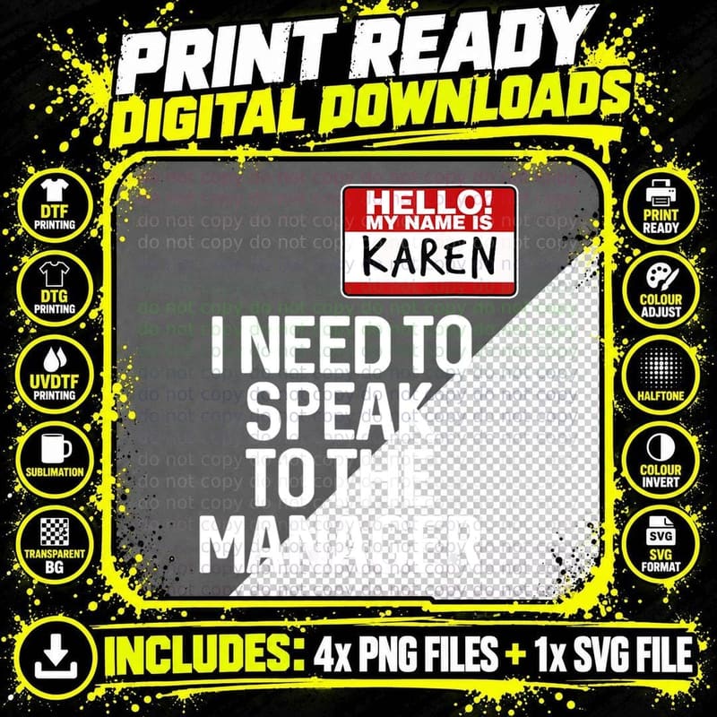 F0. NEW Batcheshalloweenhalloween-006Womens Karen Png SVG Digital Bundle