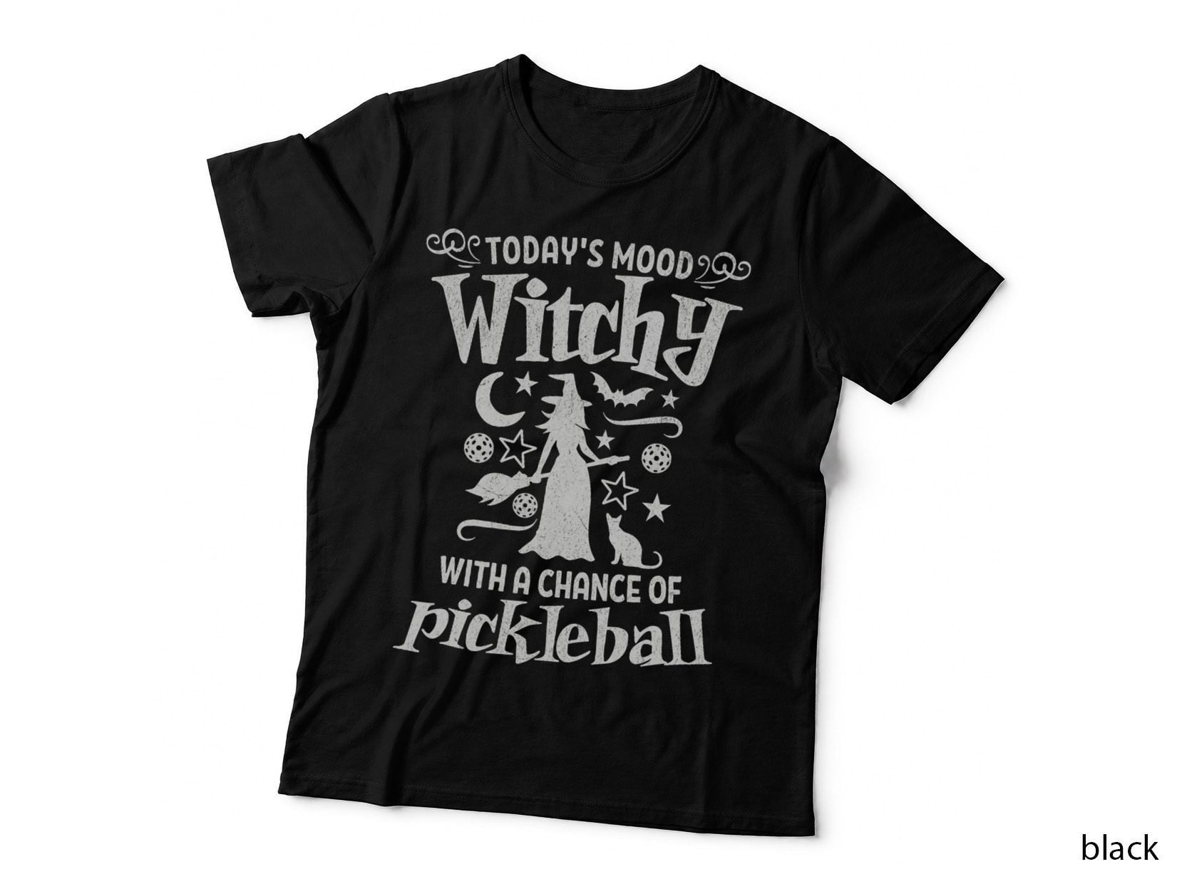 F0. NEW Batcheshalloweenhalloween-006Womens Today's Mood Witchy with a T-Shirt