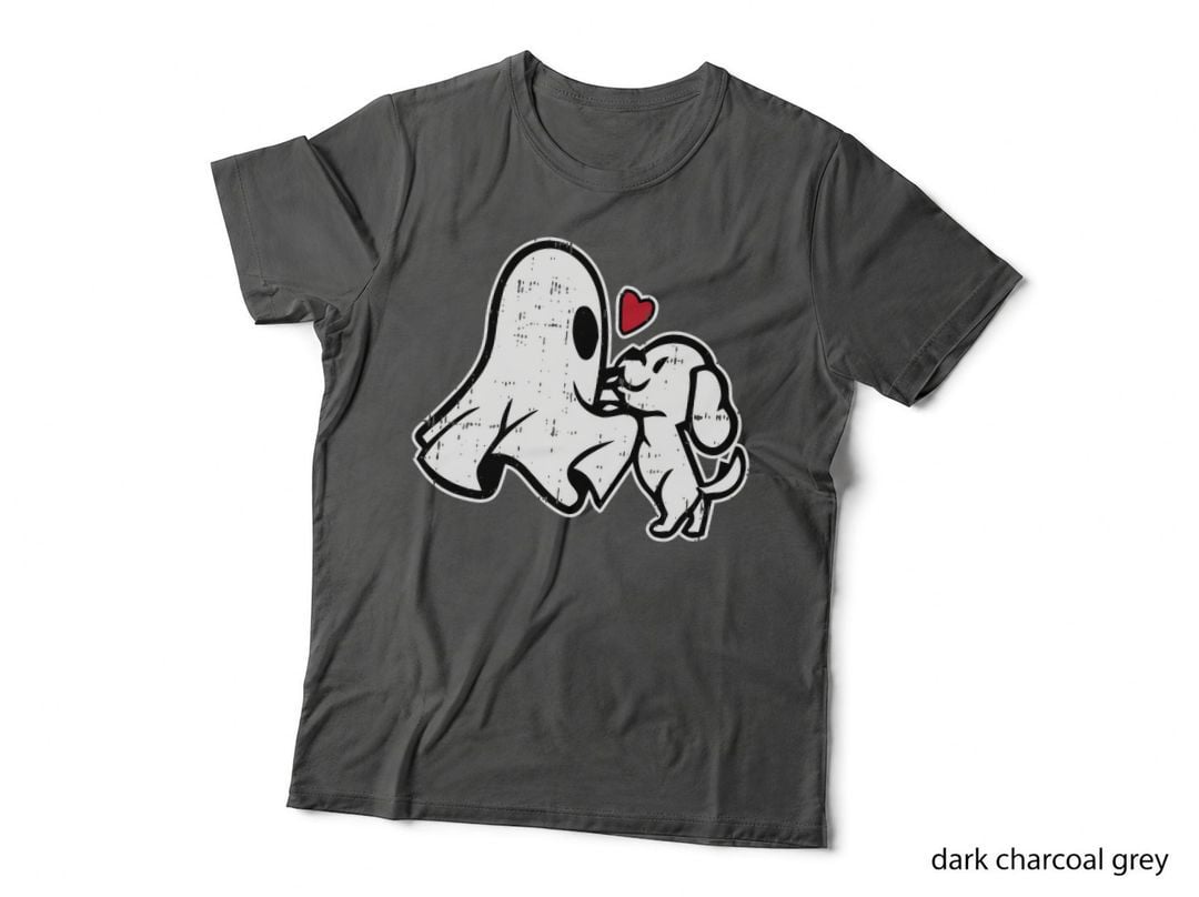 Ghost Playing Puppy Halloween Costume T-Shirt, Halloween Costume