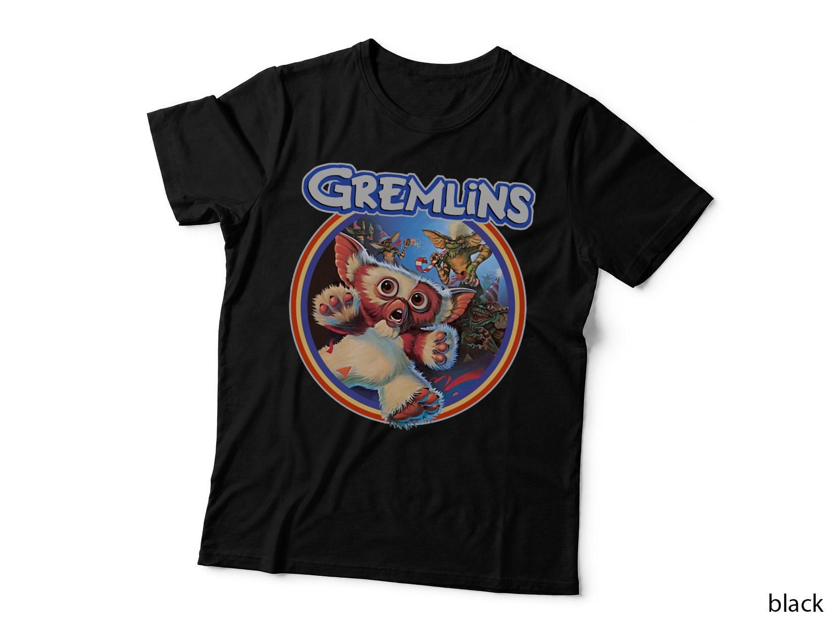 Gremlins Gizmo T-Shirt, Retro 80s Horror, Movie Fan Gift