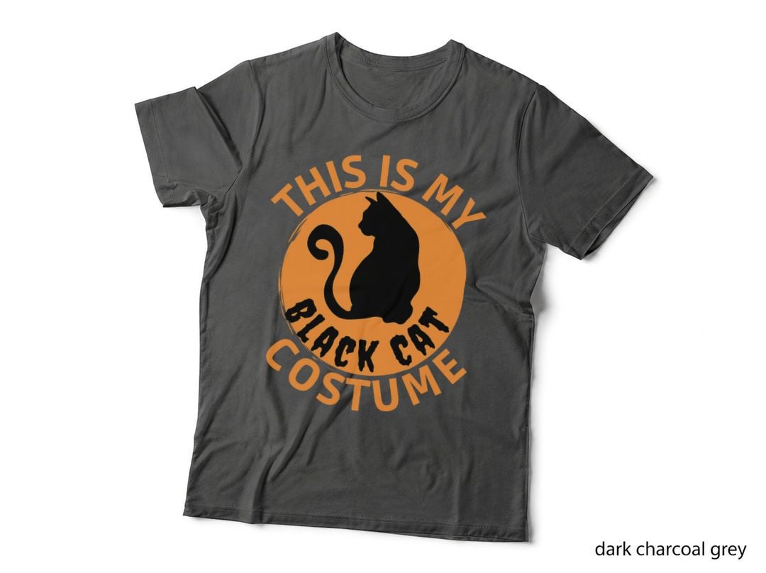 Halloween Costume This Is My Black Cat T-Shirt, Halloween Costume