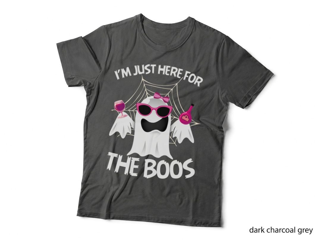 Halloween Ghost T-Shirt, Party Costume Design, Spooky Fun