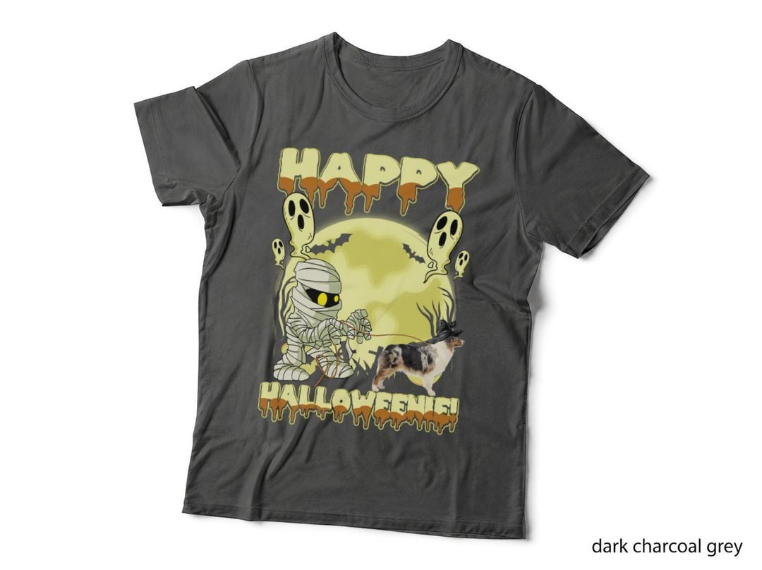 Halloween Mummy Dog T-Shirt, Spooky Pet Costume, Pet Lover Apparel