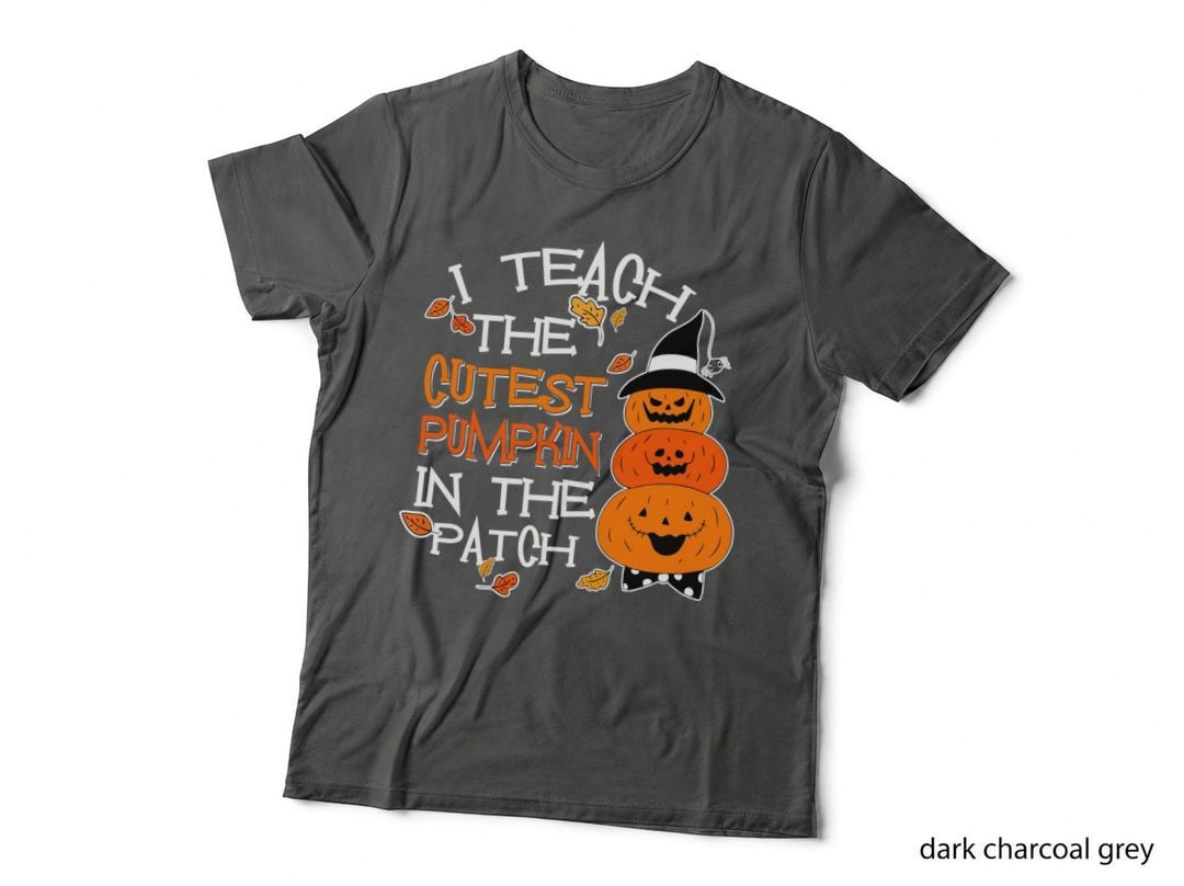 Halloween Pumpkin T-Shirt, Cutest Jack-O-Lantern Design, Pet Lover Apparel