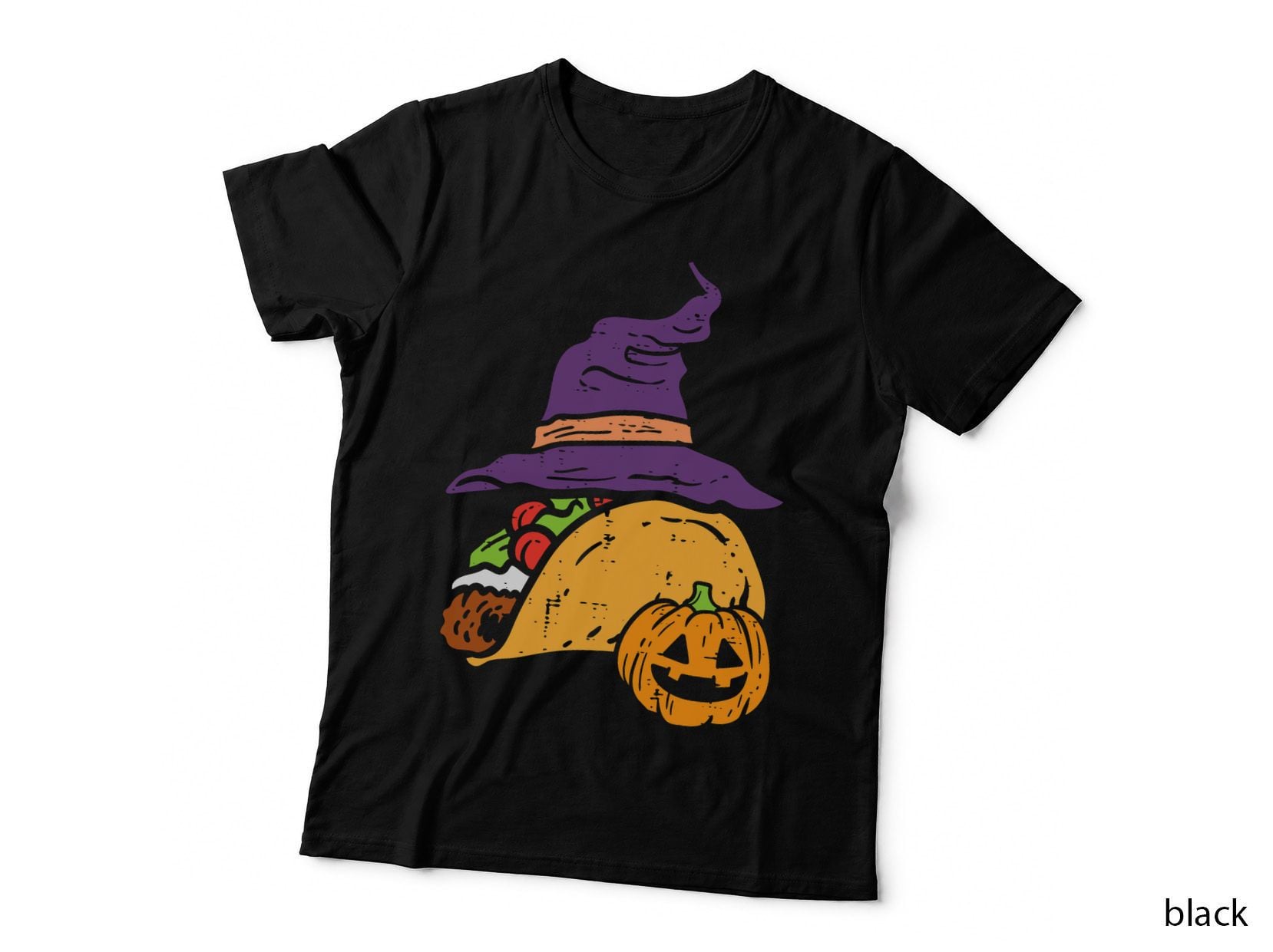 Halloween Taco Funny Mexican Food Costume Men Women Kids T-Shirt