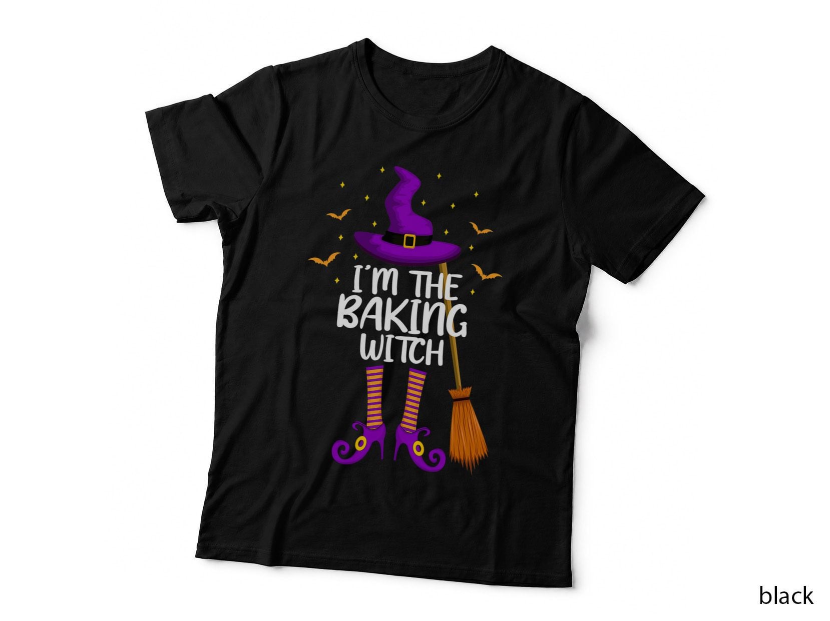 I'm the Baking Witch Funny Baking Halloween T-Shirt