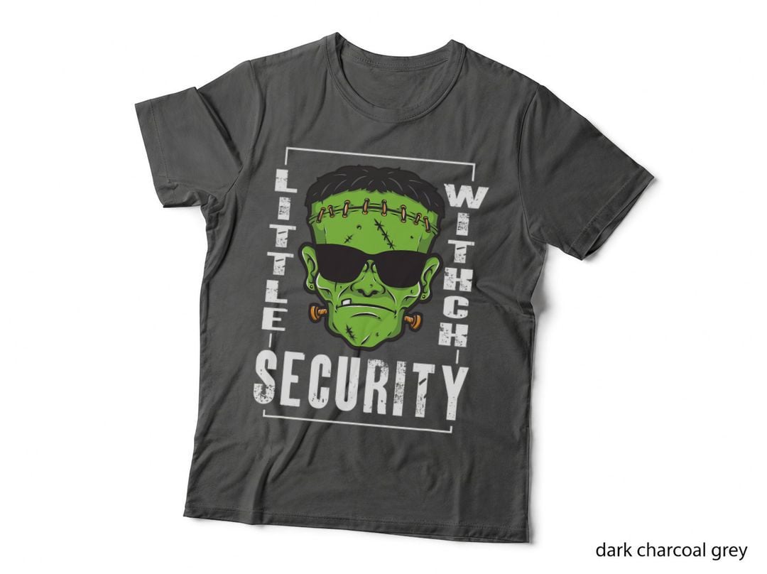 Little Witch Security Horror Zombie Halloween T-Shirt